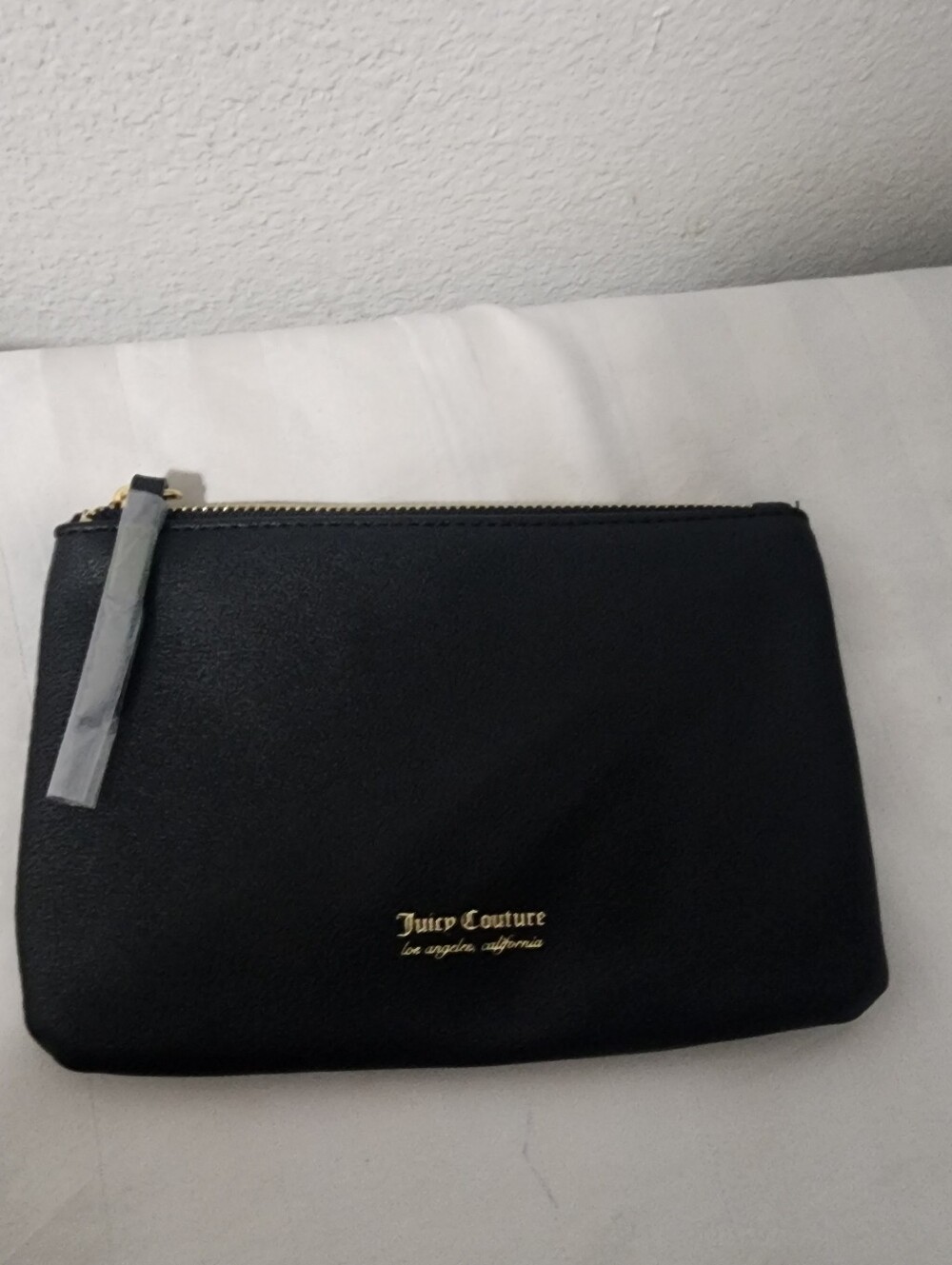 Juicy Couture Black Zip Pouch